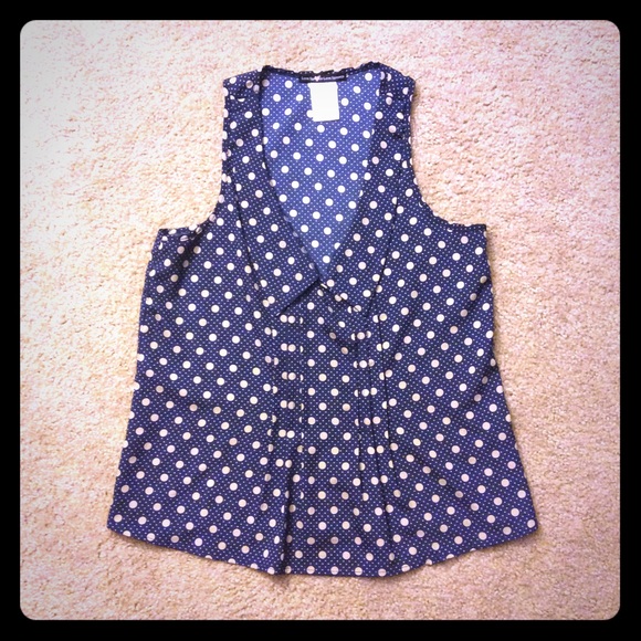 Nordstrom Polka Dot Top
