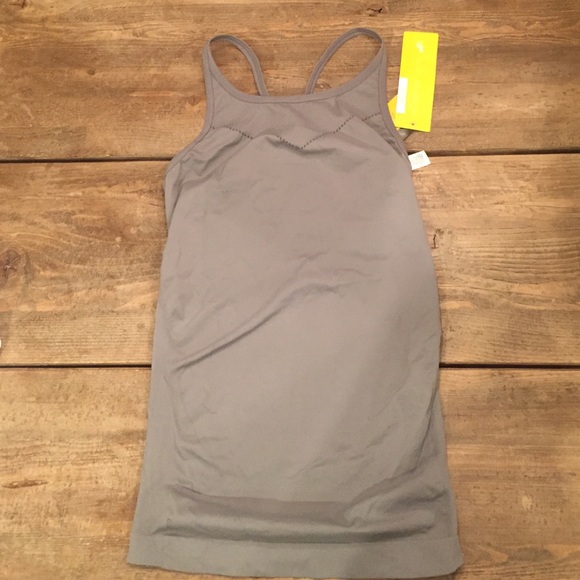 Meryl sport gray affection tank sold from Lole.