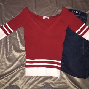 Valentino RED 3/4 sleeve Shirt