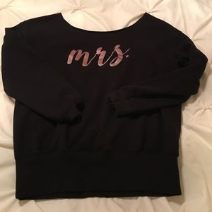 "Mrs" sweatshirt