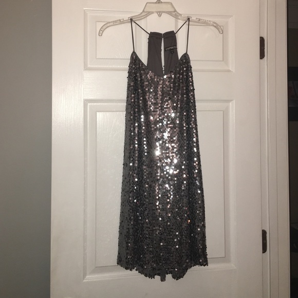 Sequined Express cocktail dress