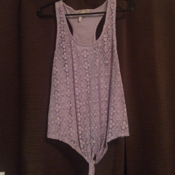 Purple tank from pac sun