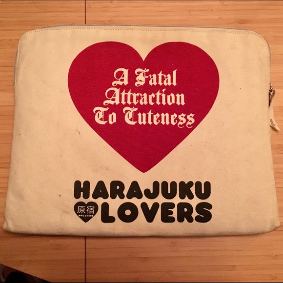 Harajuku Lovers Laptop sleeve