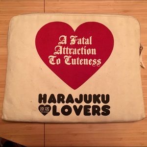 Harajuku Lovers Laptop sleeve