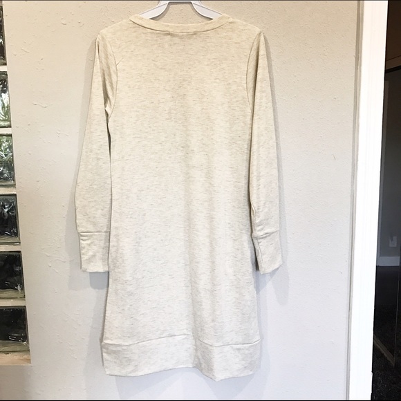 Oatmeal sweater dress - Picture 4 of 4