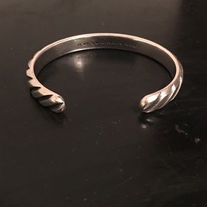 David yurman cuff silver