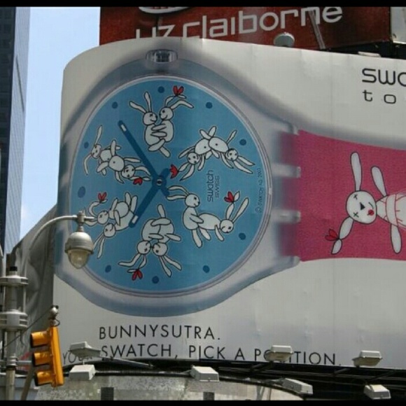 Rare Authentic Bunnysutra Swatch Watch