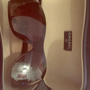 Chanel 6020 brown gradient lens sunglasss