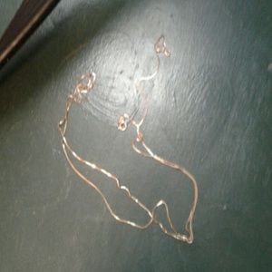 14k gold 62.5 L,thin necklace