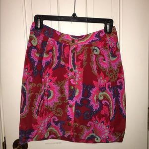 Tibi Front Botton Skirt