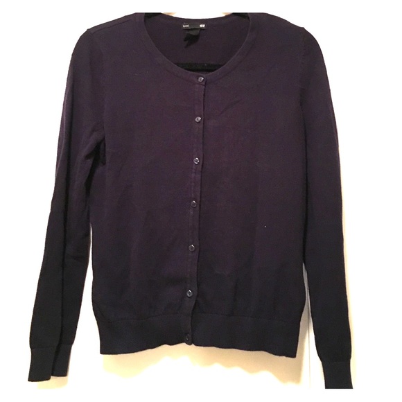 H&M Navy Cardigan Sweater
