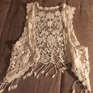 Crochet vest