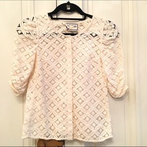 Anthropologie Lace Blouse