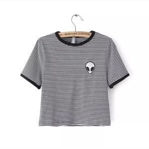alien crop top