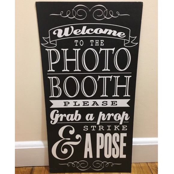 Photo Booth Sign