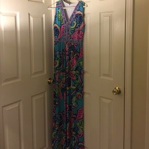 Lilly Pulitzer Maxi Dress Sz Small