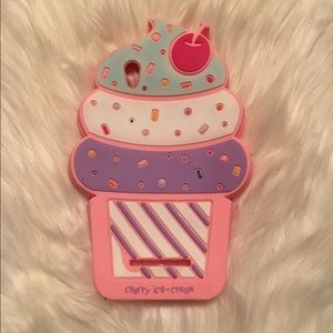 Silicon ice cream droid case