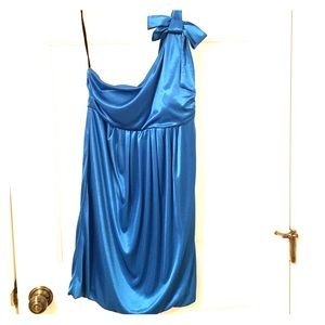 Blue party dress