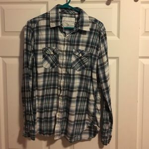 Grey/blue flannel from Aeropostale