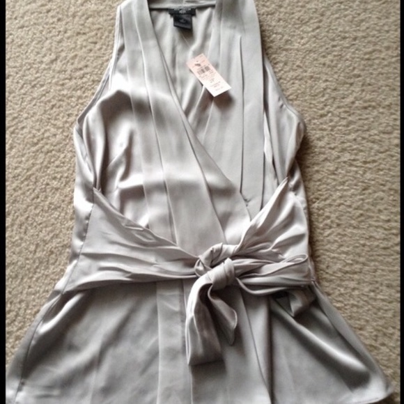 NWT Ann Taylor silky sleeveless top