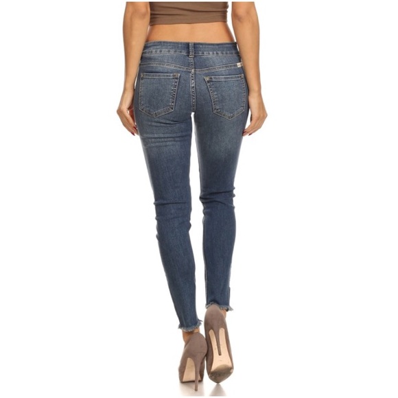 Destroyed Skinny Jeans - Picture 2 of 3