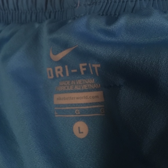 Blue and Black Nike Tempo Shorts - Picture 3 of 3