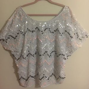 Jennifer Lopez Sequin Top
