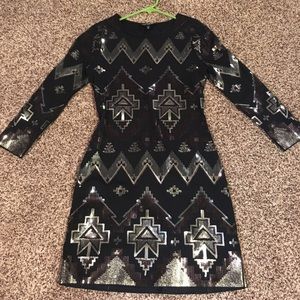 Aztec mini express dress