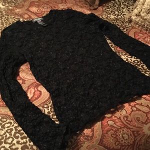 Beautiful black lace top