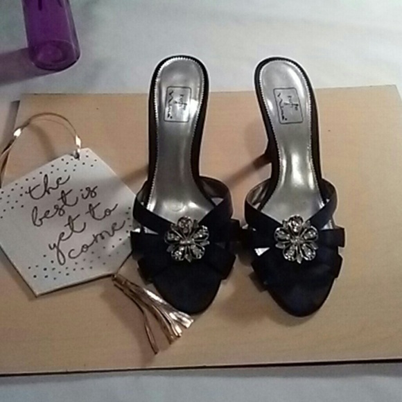 Nina Dressy Mules- Size 10