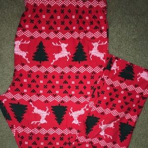 Christmas leggings size XL