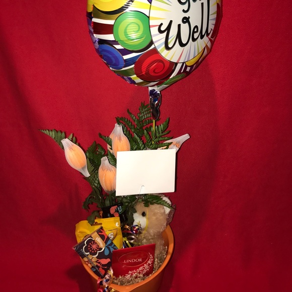 Get well soon basket.
