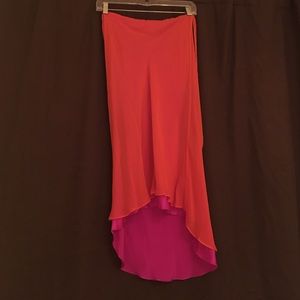Bebe layered skirt