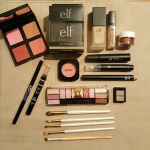 Elf, NYX, LA Colors Makeup/Beauty Bundle!