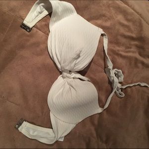 H&M White Bikini Top