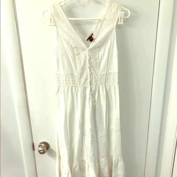 lucky brand white dress