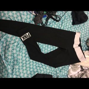 VS pink leggings