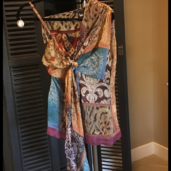 Roberto Cavalli Statement Sleeveless Top