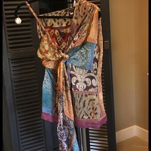 Roberto Cavalli Statement Sleeveless Top