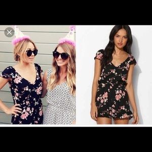 Urban Outfitters floral romper