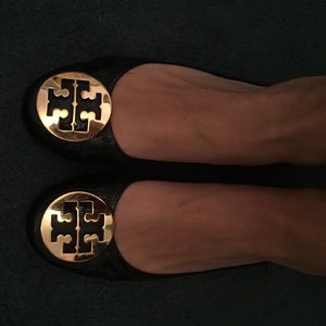 Tory burch patent leather original ballet flats.