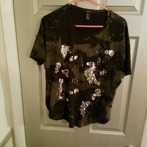 Flash Sale Forever 21 Army fatigue Top