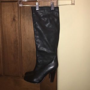 Dolce Vita black leather boots size 6 1/2