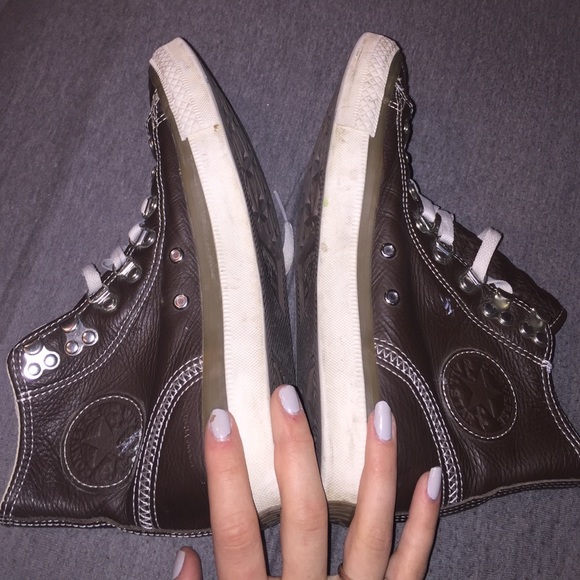 Genuine Leather Hightops