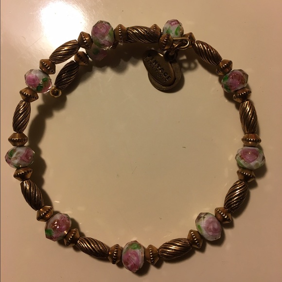 Alex & Ani Gold finish Bangle