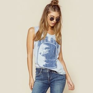 Midnight Rider light blue Big Sur tank