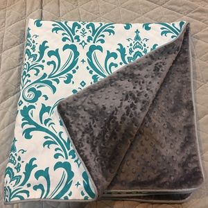 New minky baby blanket