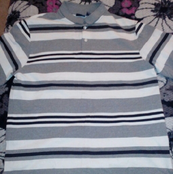 Striped polo