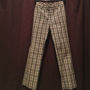 Banana Republic Plaid Pants, size 0