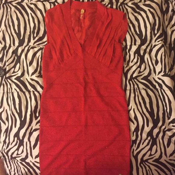 Apple Bottom Red Dress